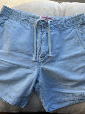 Orlebar Brown Sky Blue Drawstring Shorts